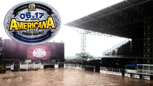 Chuva rouba a cena no primeiro dia de Americana